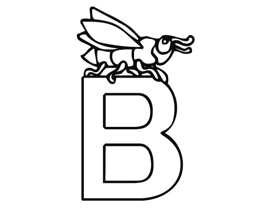 Coloring Pages Letter B