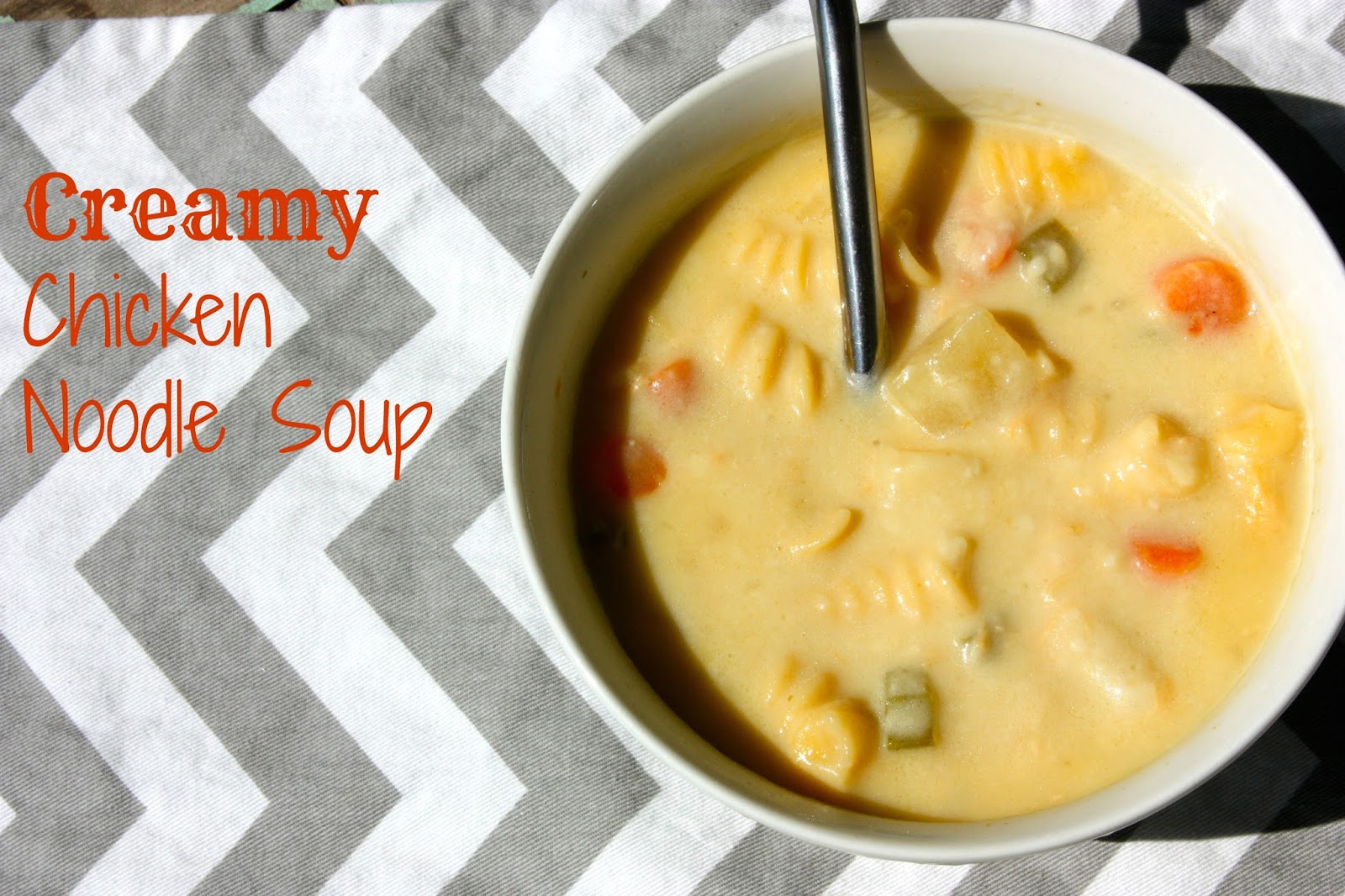 My Recipe Box: Creamy Chicken Noodle Soup