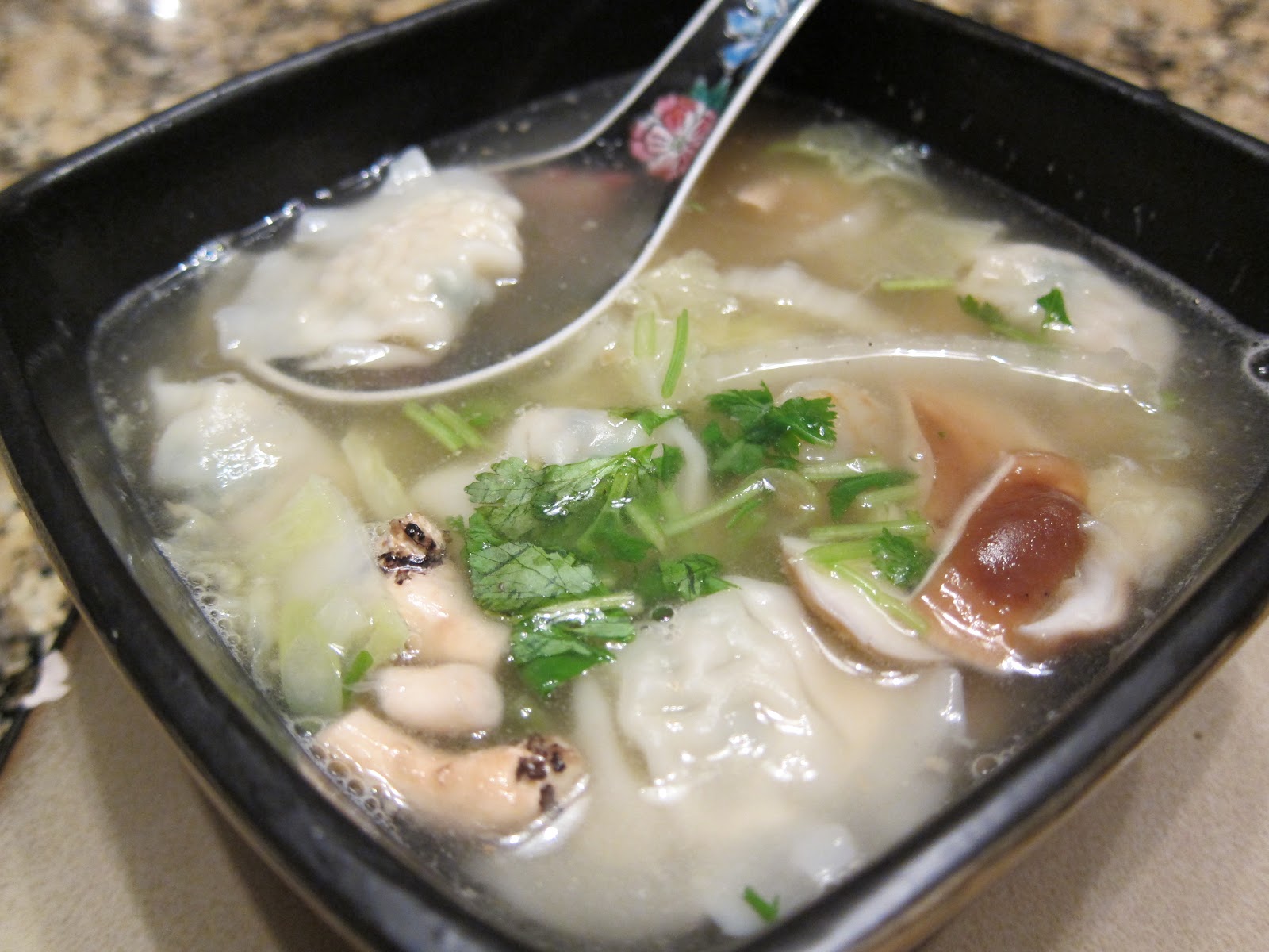 MamiEggroll Costco's Chicken & Cilantro Wontons