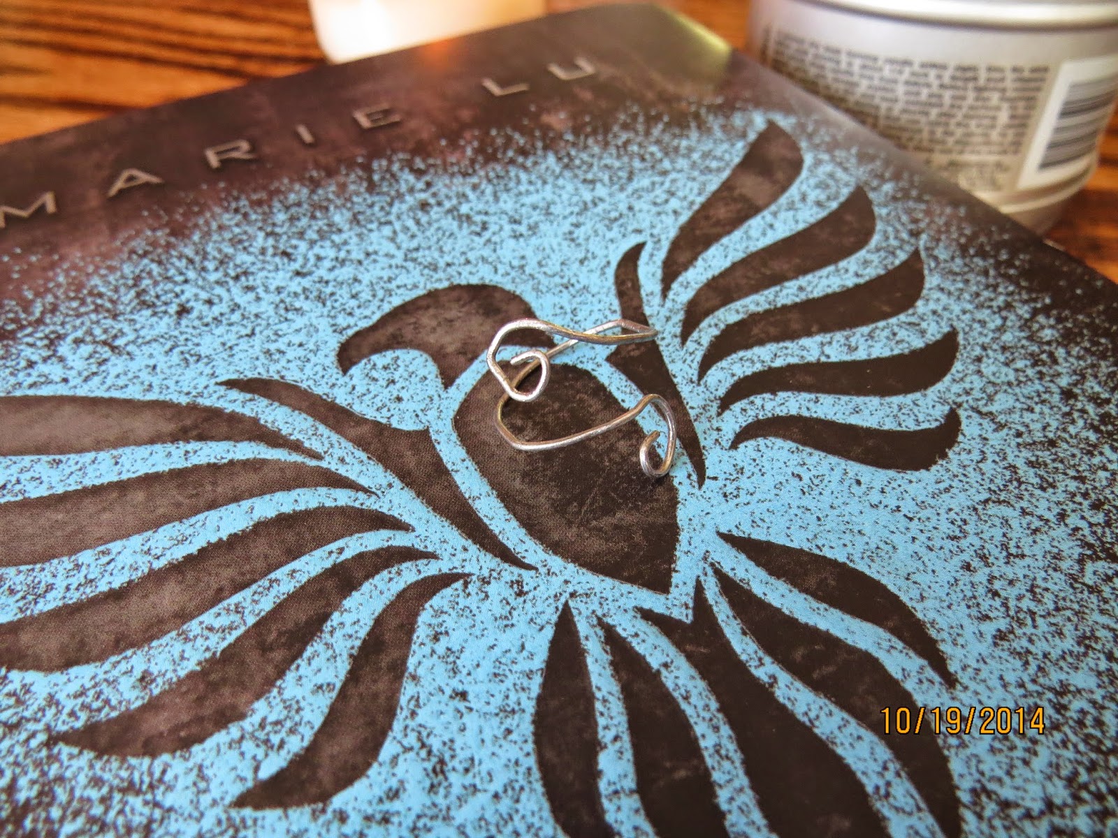 Wordish Wonderland DIY Legend Paperclip Ring