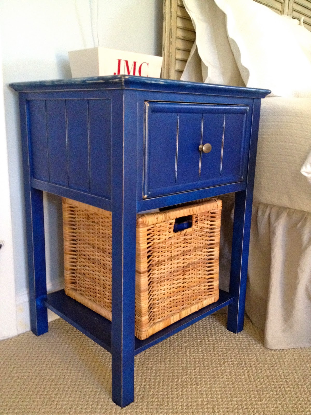 That's My Letter Nightstand Makeover