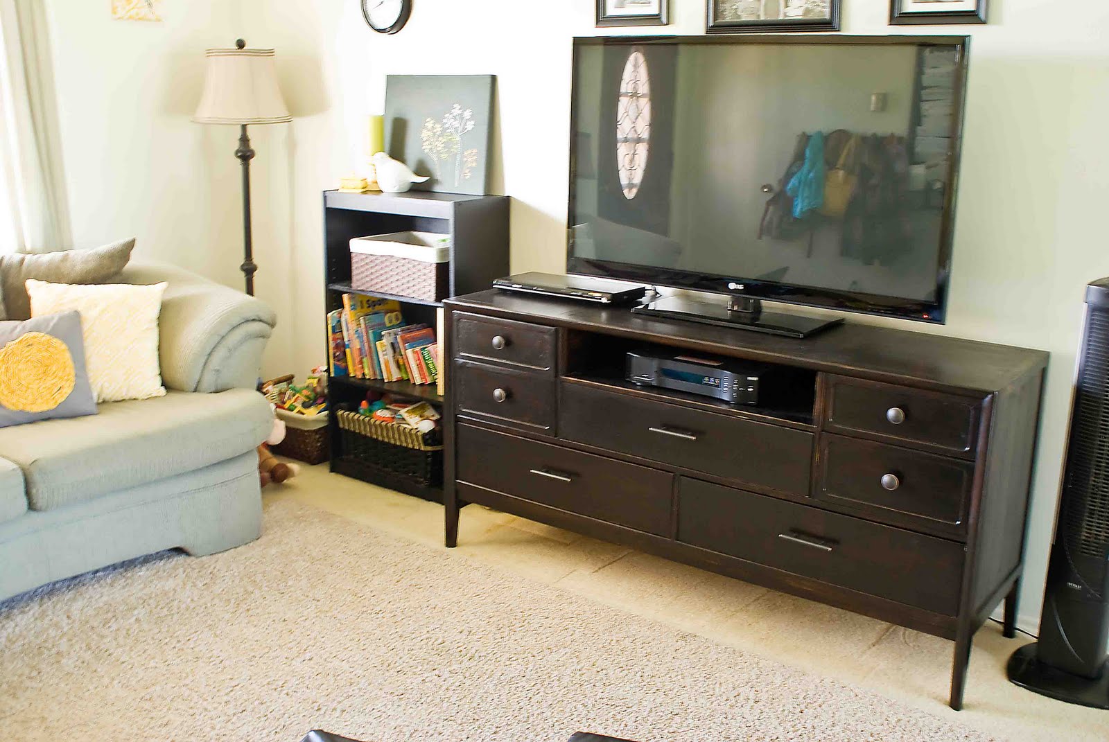 Easy Peasy Pie Refinished TV Stand