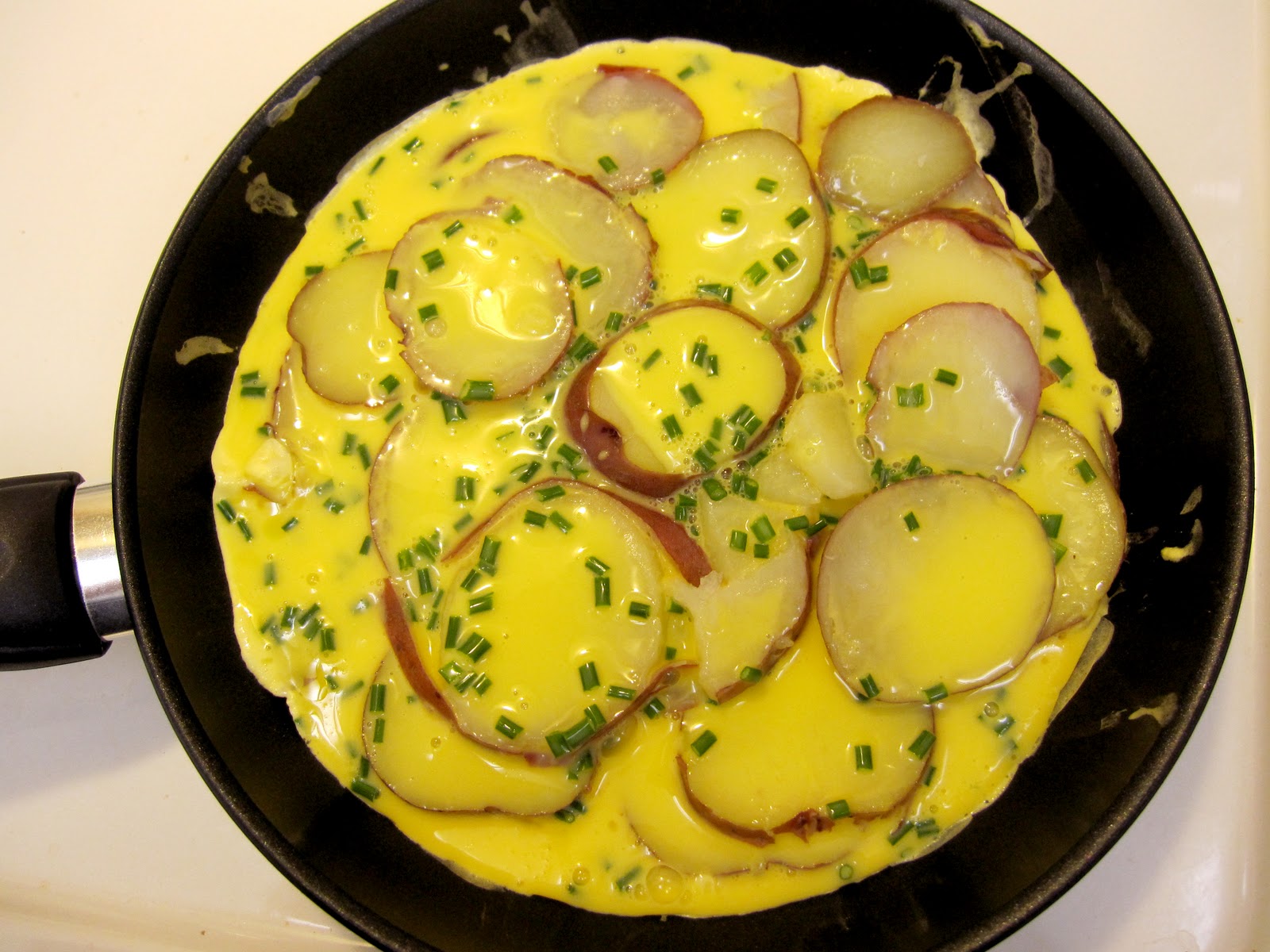 Fruitless Ambition Potato Torta with Romesco Sauce