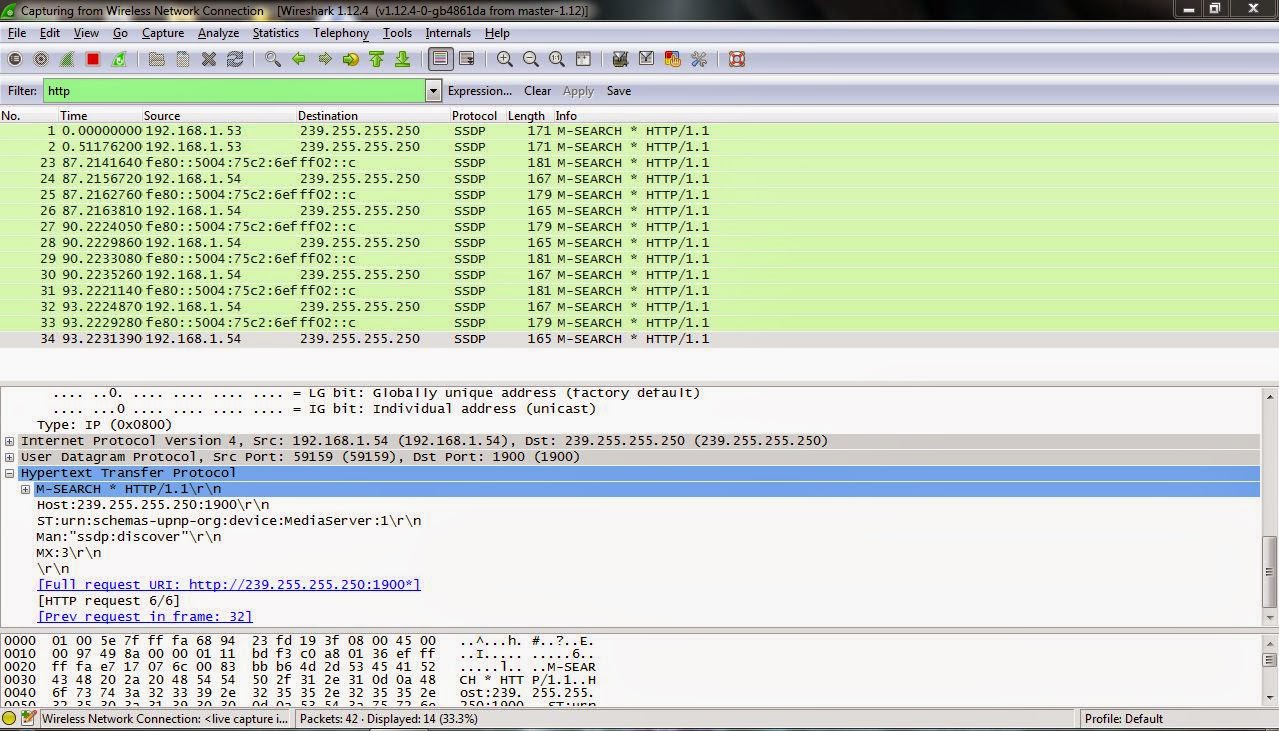 HCAK Sniffing with Wireshark!!!