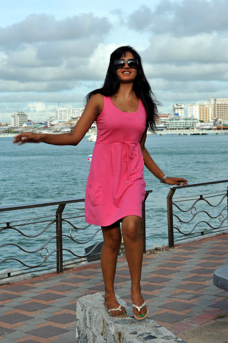 vimalaraman spicy in pink dress actress pics