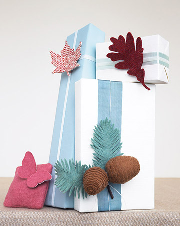Craft Ideas Acorns on 12 More Creative Gift Wrap Ideas For Christmas