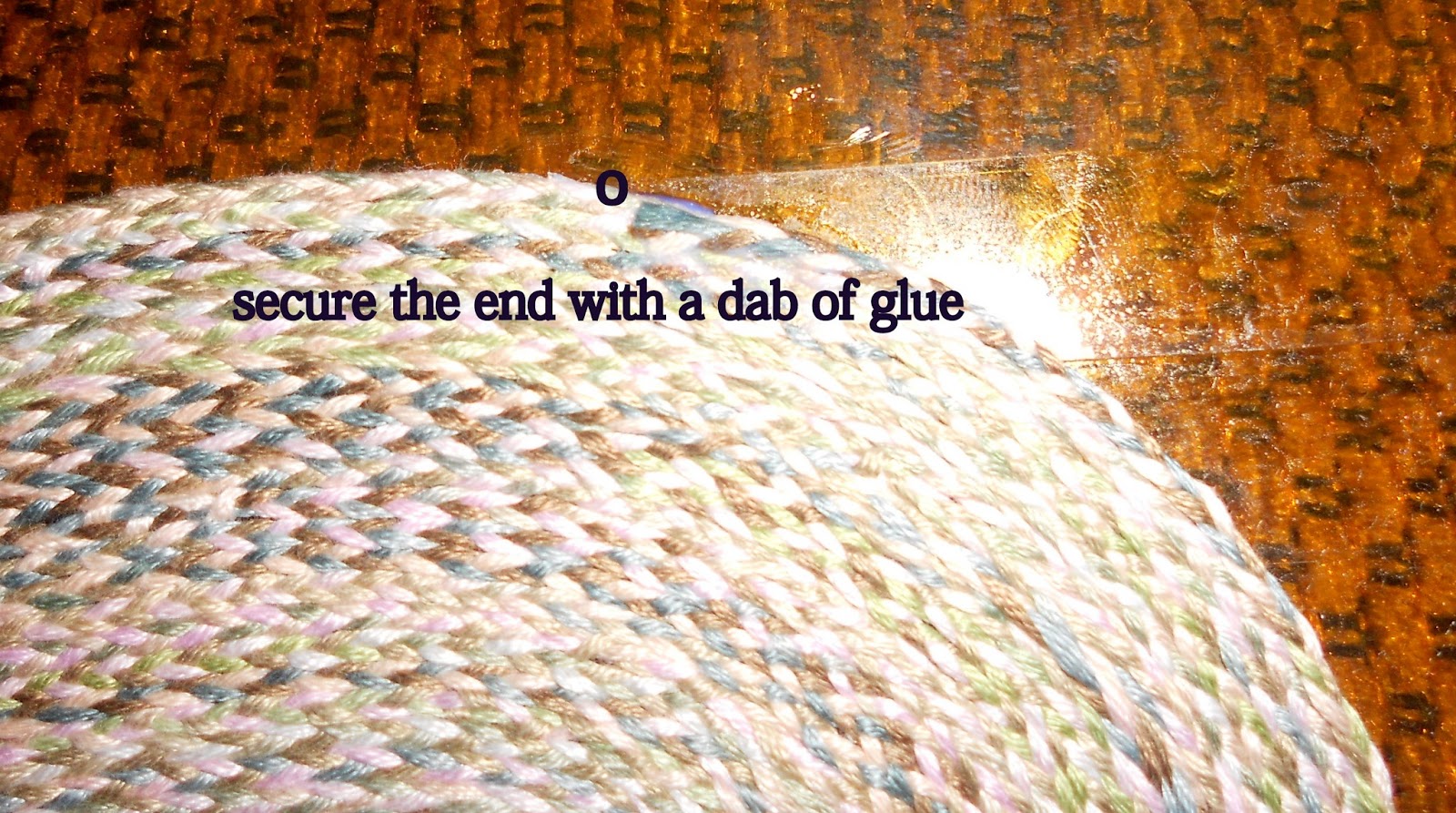 Natalia's Fine Needlework TUTORIAL How To make a Dollhouse Braided Rug