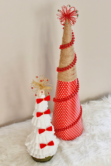 Cones Cone Crafts Craft Tree Christmas White Diy Polystyrene