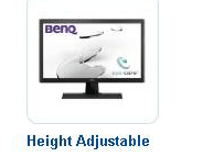   Height Adjustable