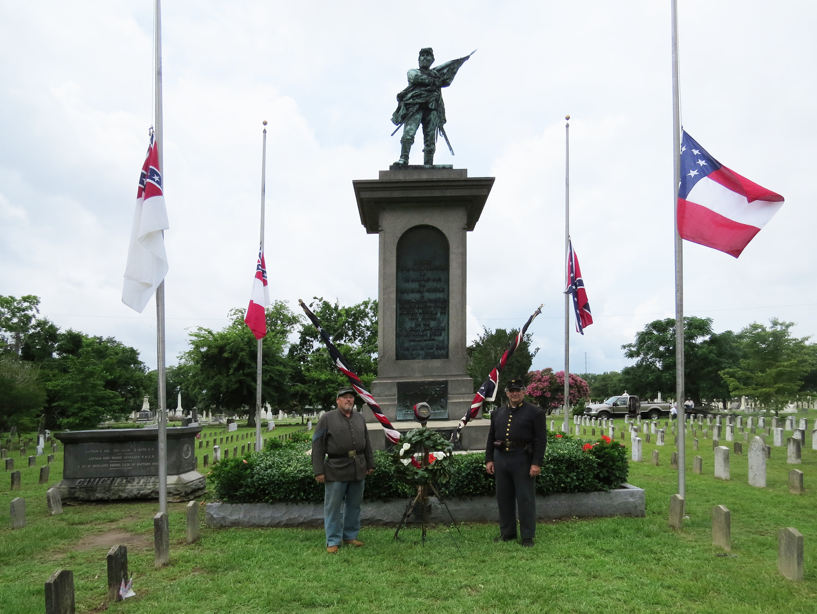 Magnolia Cemetery, Charleston, S.C. Cemetery Holds Gettysburg Memorial