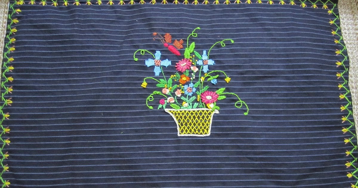 the world my new embroidery