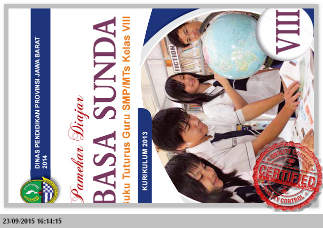 Unduh BUKU PETUNJUK GURU BAHASA SUNDA SMP KELAS VIII Semester 1 dan 2 Unduh BUKU PETUNJUK GURU BAHASA SUNDA SMP KELAS VIII Semester 1 dan 2