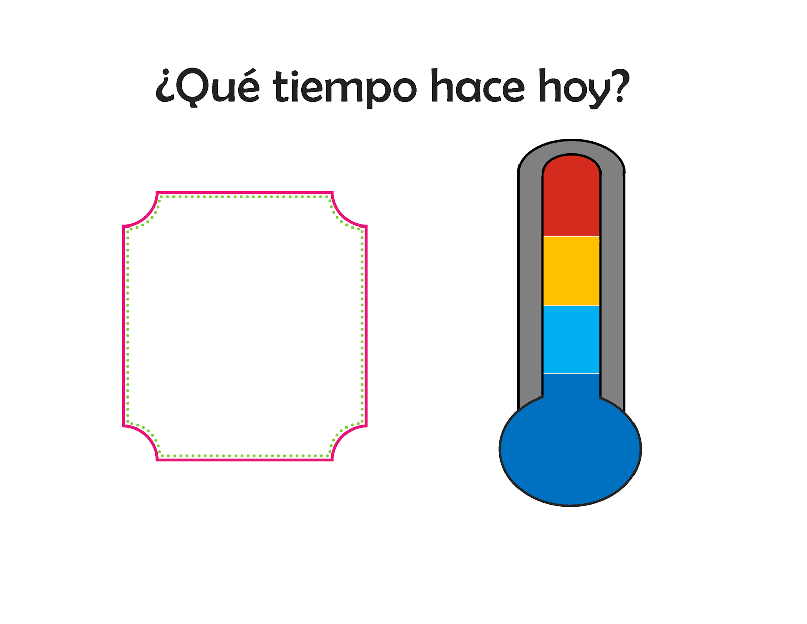 Spanish Calendar & Weather Joy Focused Learning