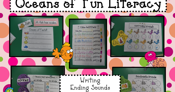 Mrs. Mayas' Kindergarten: Oceans of Fun Part 1 & FREEBIE!