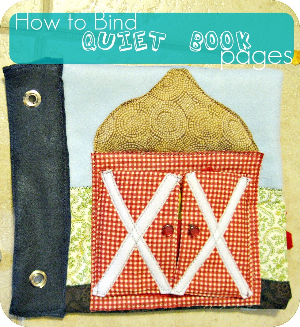 Here is how to make quiet book pages stiff