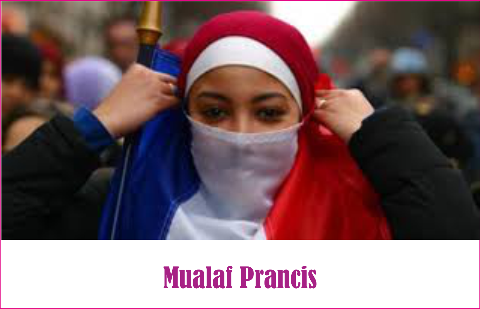 Muallaf Prancis Bersyahadat di Masjid Sahaba