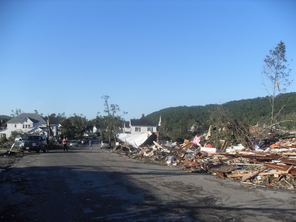 Radar Check 6211 Monson MA. Tornado Damage