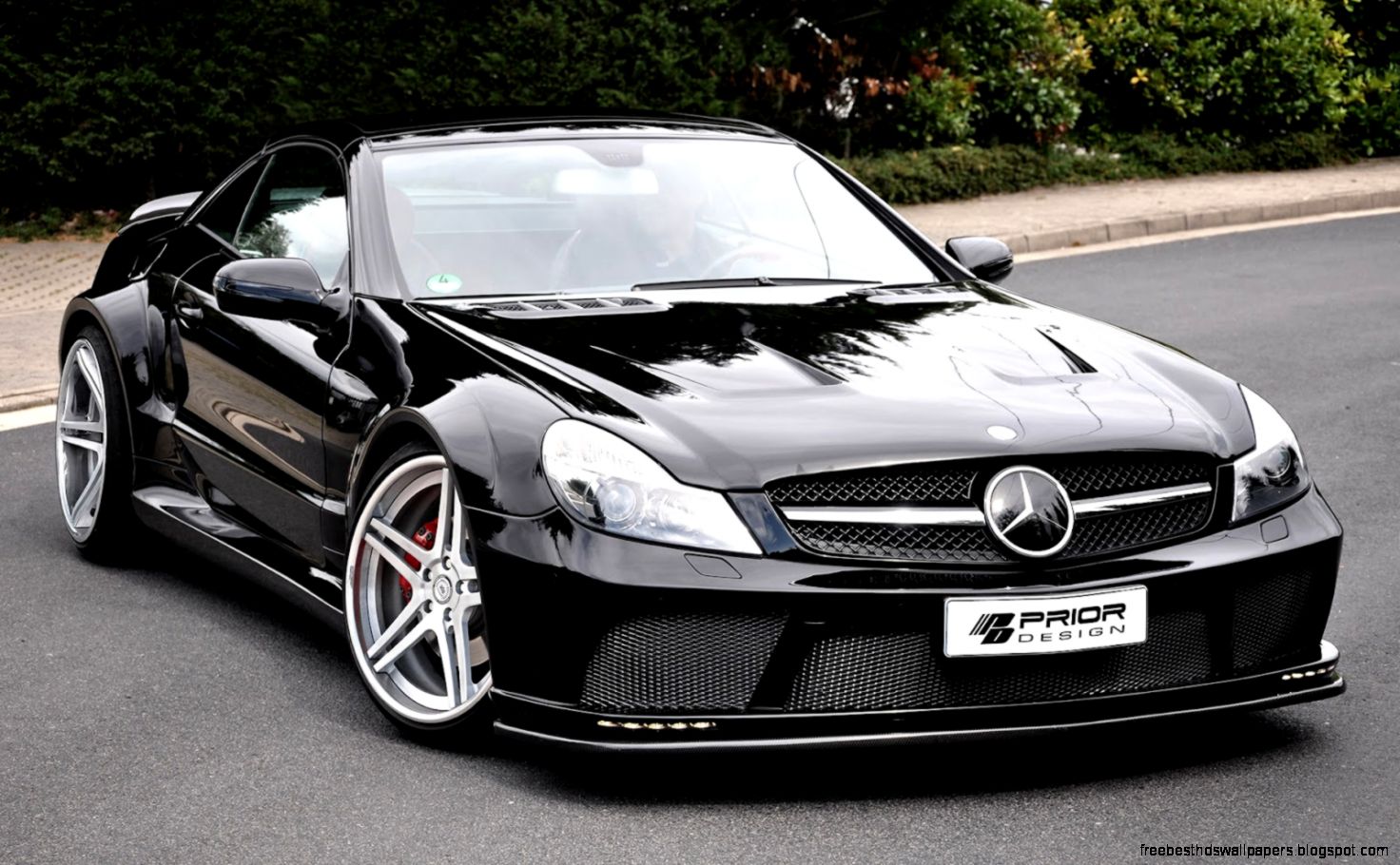 Wallpapers of beautiful cars Mercedes Benz SL R230 Black Edition Wallpapers of beautiful cars Mercedes Benz SL R230 Black Edition