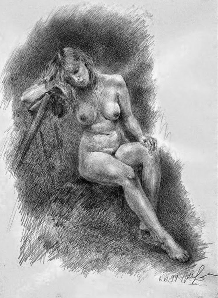 Cuadros, pinturas, oleos: Dibujos "Prohibidos" de Mujeres Lindas a