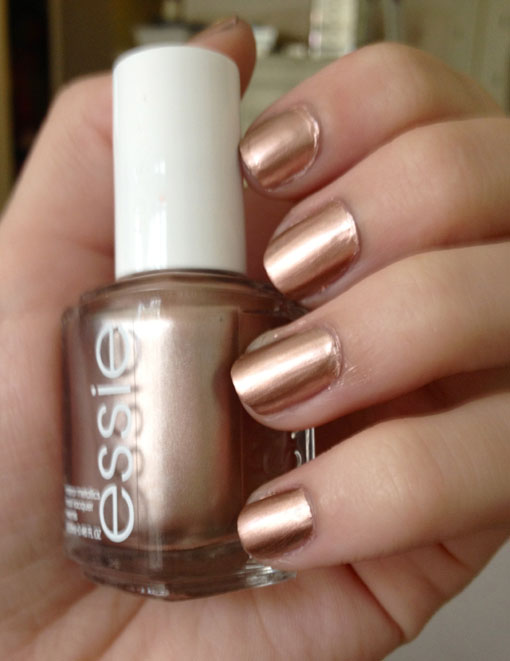 Essie's Penny Talk Nail Polish is an opaque, highly reflective