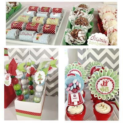 sweet bambinos: Christmas Dessert Table