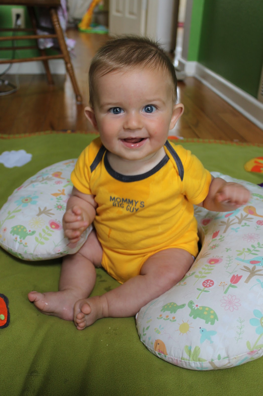 i am madame. tip sit baby up.