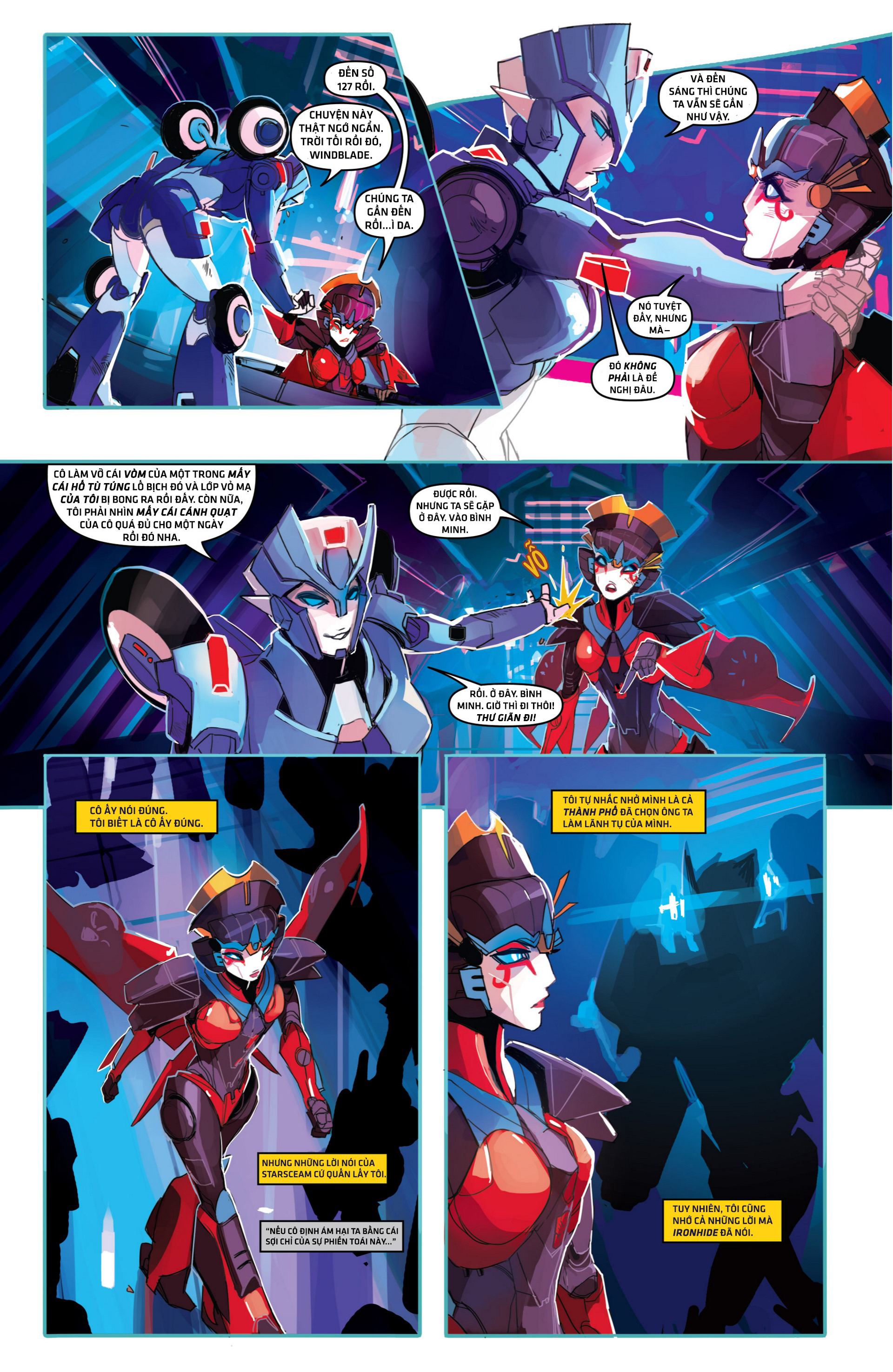 Transformer - Autobot trỗi dậy | Windblade chap 1