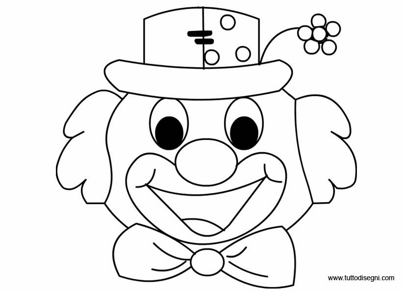 Maschere Di Carnevale Da Colorare E Ritagliare Gratis