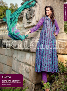 Embroidered Khaddar, Chiffon and Velvet Silk Collection-07