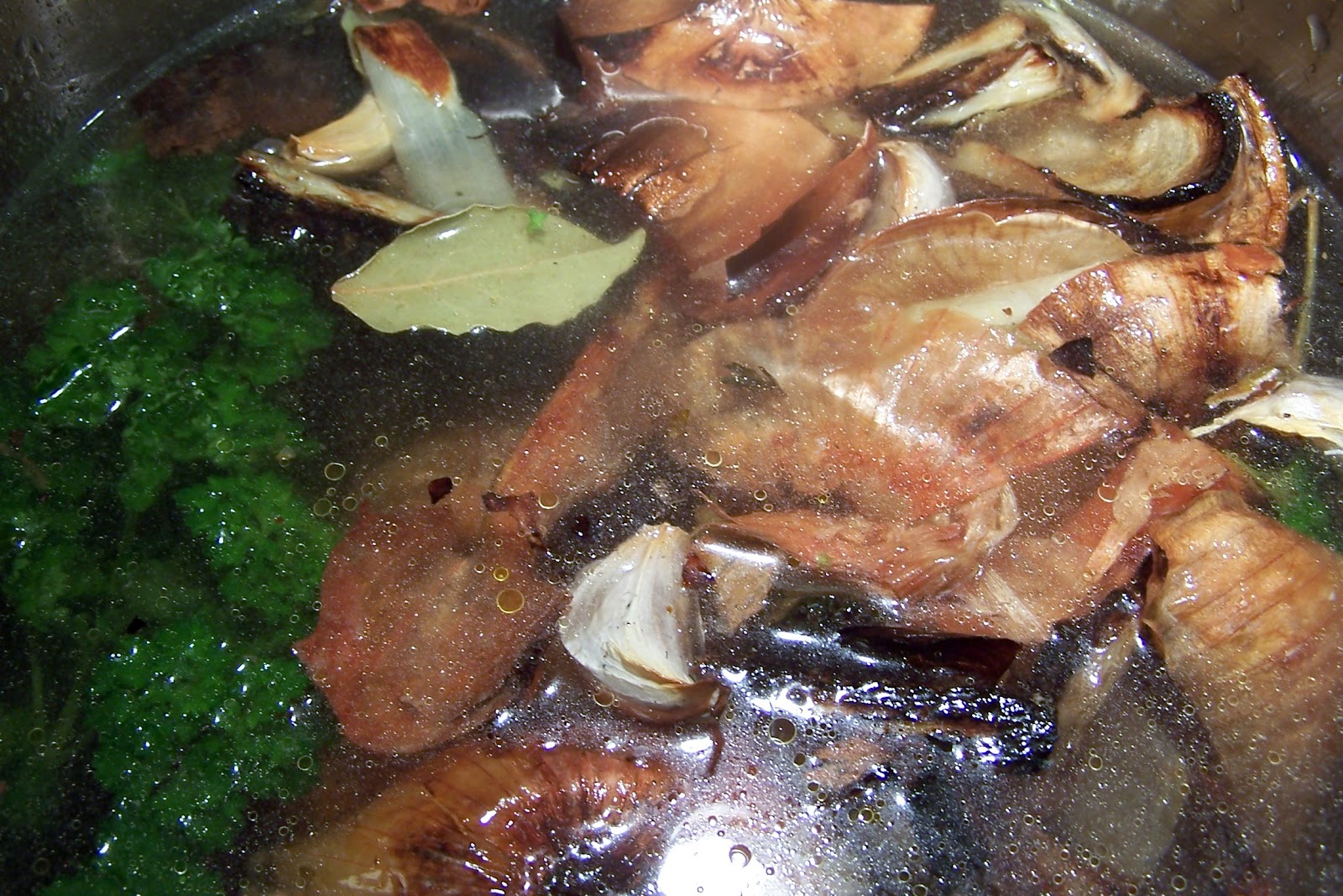 At Home On Paradise Cove Pressure Cooker Chicken Stock