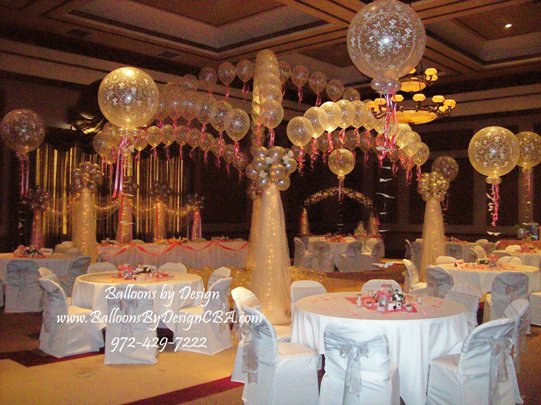 Quinceanera Head Table Decorations Photograph Balloon Head