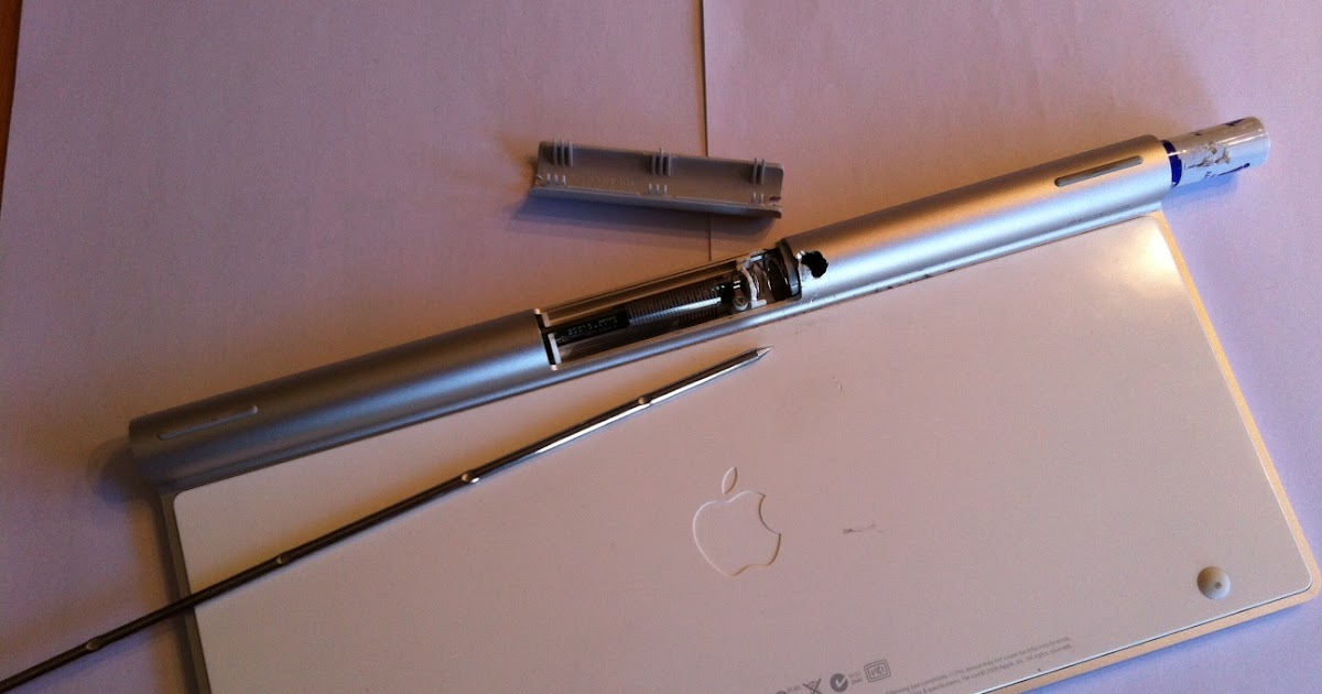 www-blogger.de: iMac Funktastatur - Batterie klemmt fest