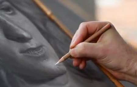 Drawing Hiperrealistic Face in Pencil