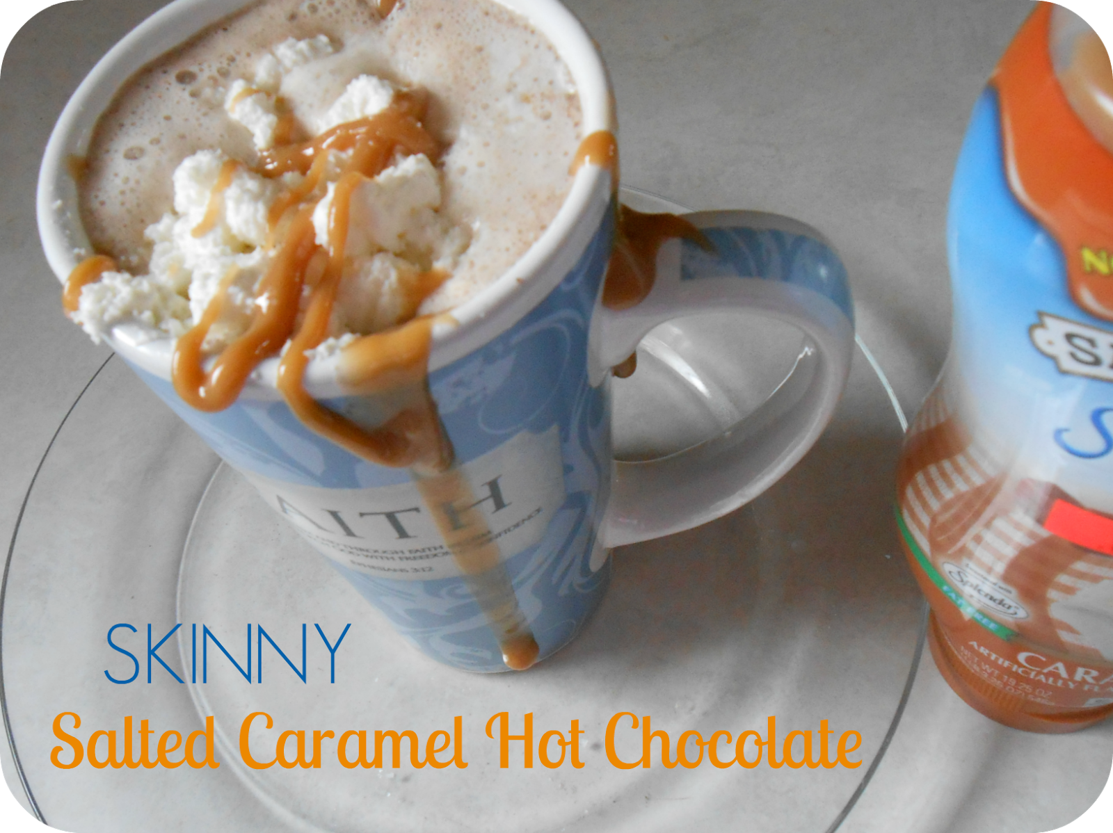 The Better Baker Skinny Salted Caramel Hot Chocolate