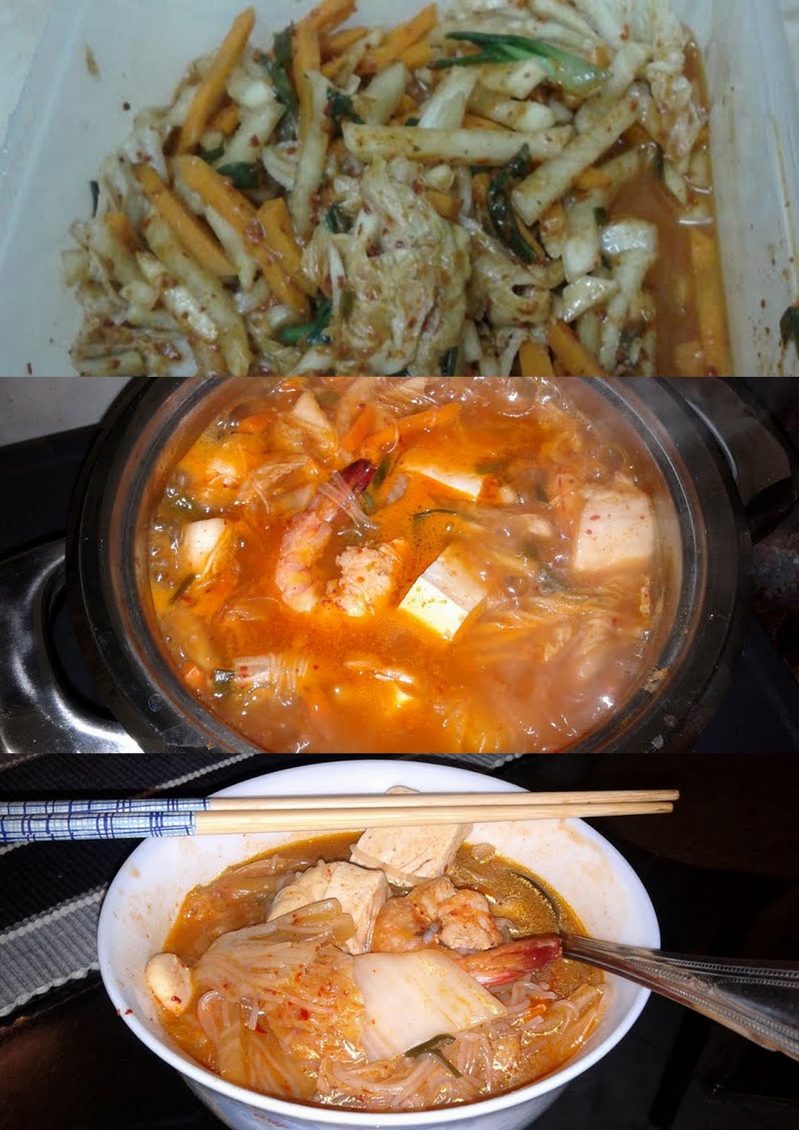 It's My World...Citiee's World Resepi Seafood Kimchi Jjigae `ala
