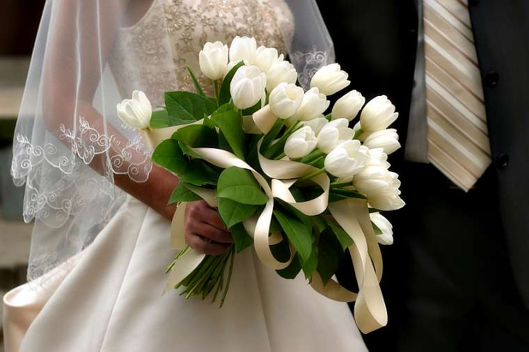 wedding tulips