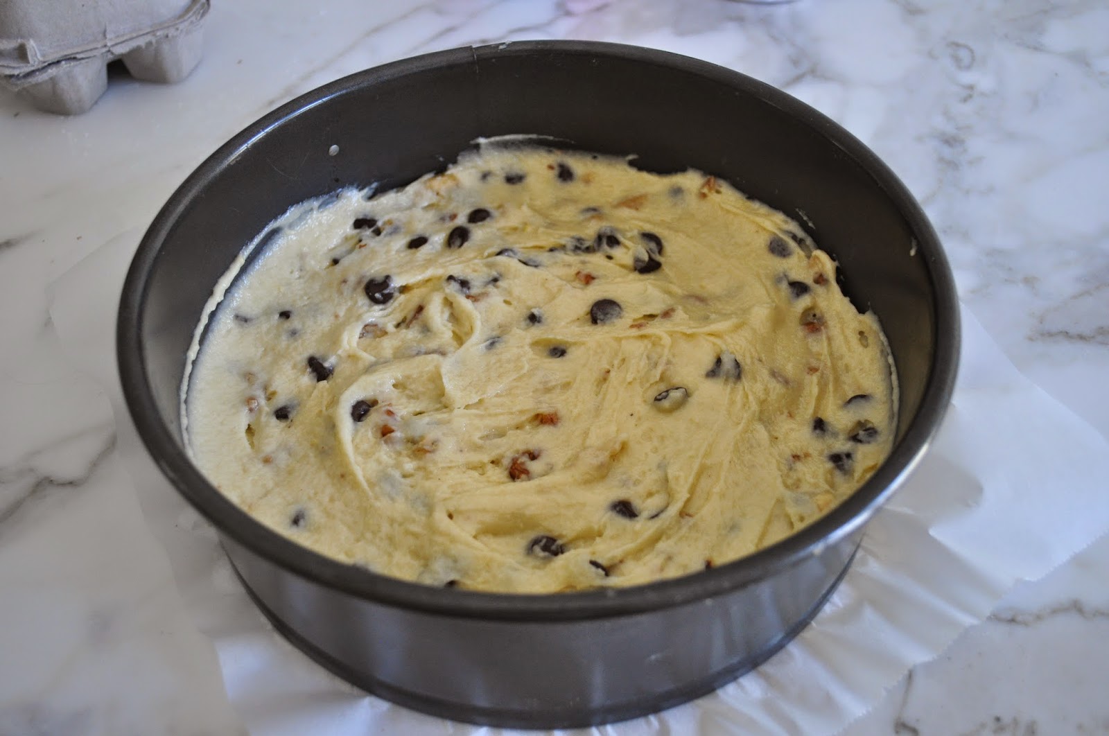 Cooking with Manuela Butterfree Yogurt Cake with Chocolate Chips and