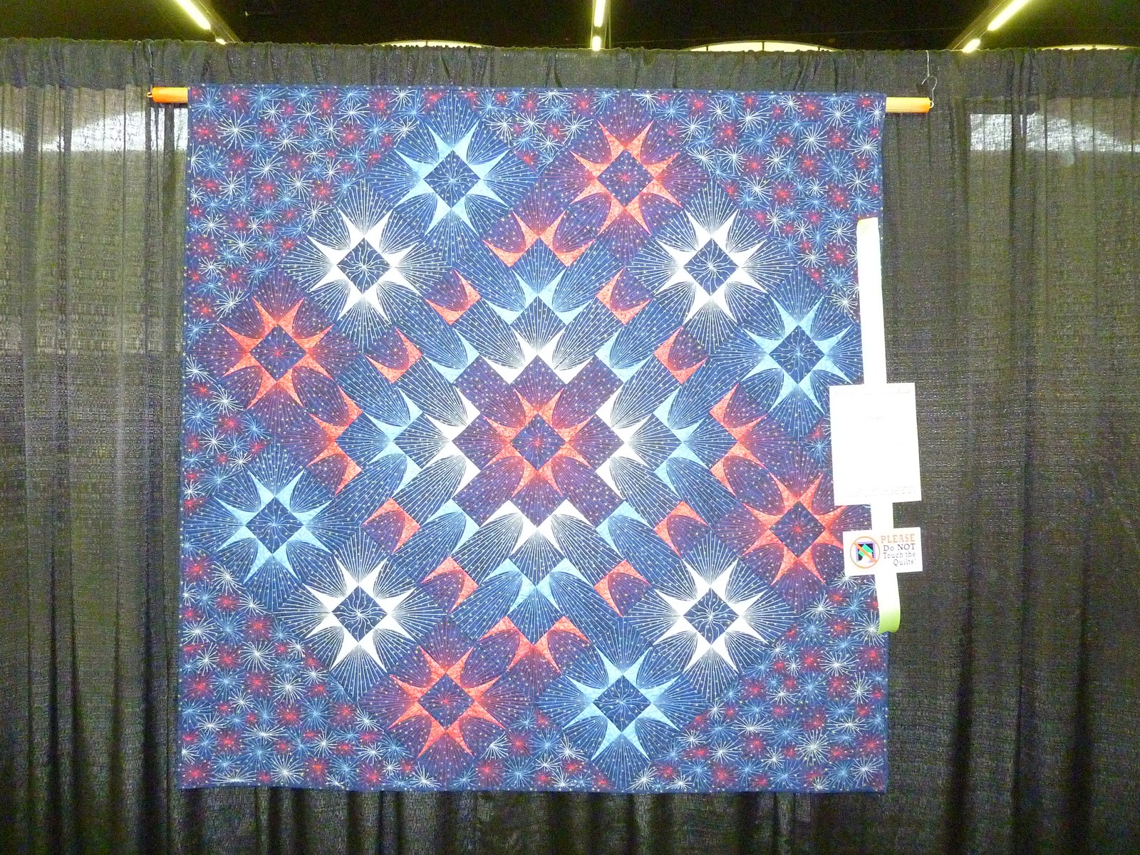 I'm working on a project (revisited) Dallas Quilt Show Recap 1