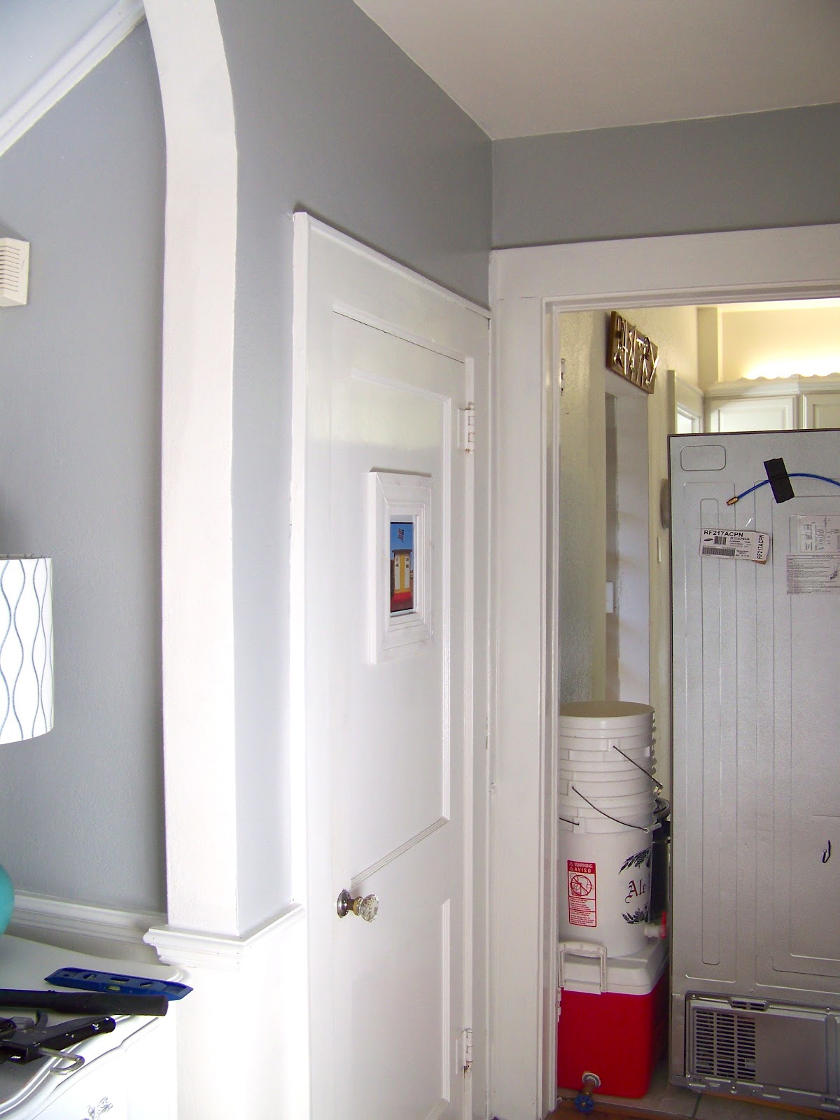 CK and Nate header Bathroom Door Art and DIY Frame