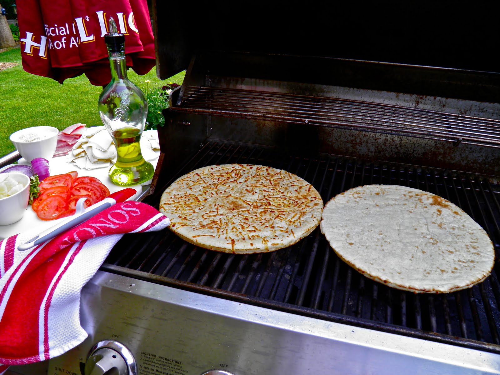 From Captain's Daughter to Army Mom Boboli Grilled Pizza