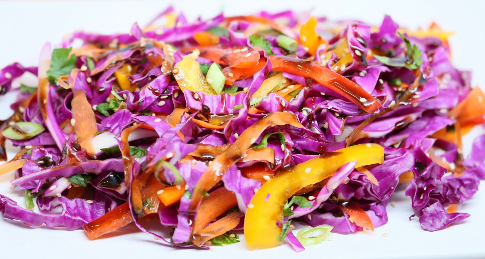 Straight to the Hips, Baby Colorful Cabbage Salad