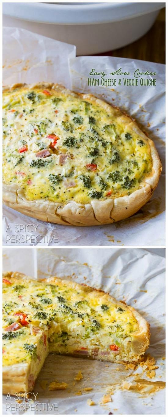 Slow Cooker from Scratch® Easy Slow Cooker Ham, Cheese, and Veggie