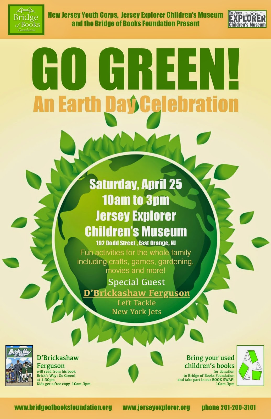 Jersey City Youth Corps Go Green! Earth Day Celebration at Jersey