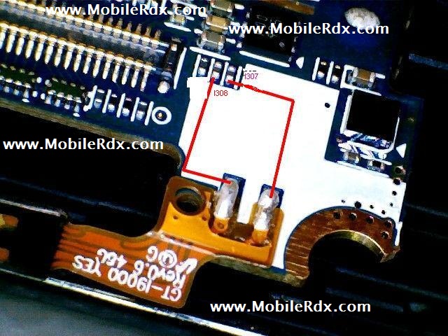 حل مشكلة زر مفتاح الباور سامسونج I9000 Samsung++i9000+power+button+ways+track+jumper