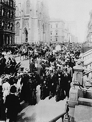 Easter parade Fifth Avenue New York City