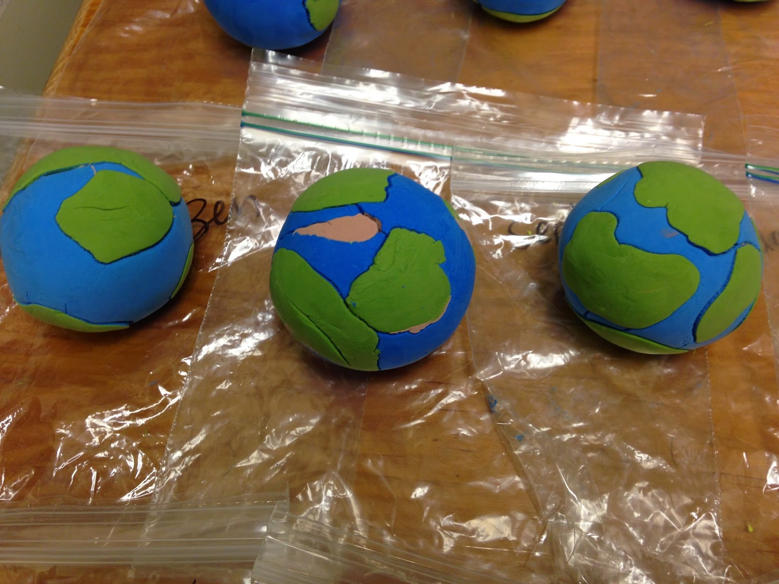 A Librarian Less Ordinary Layers of the Earth Clay Models