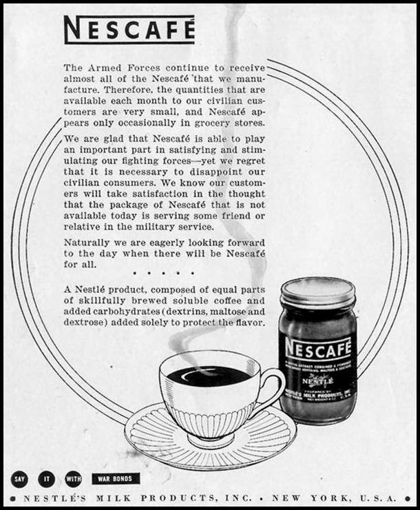 The Historical Cooking Project Soufflé Kocisky and the Rise of Instant Coffee