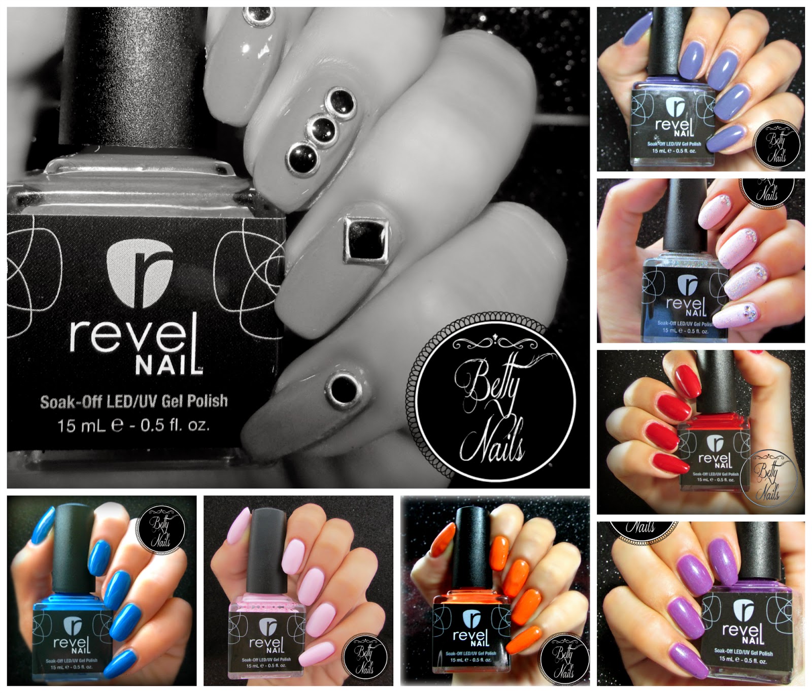 Revel Nail Color Chart