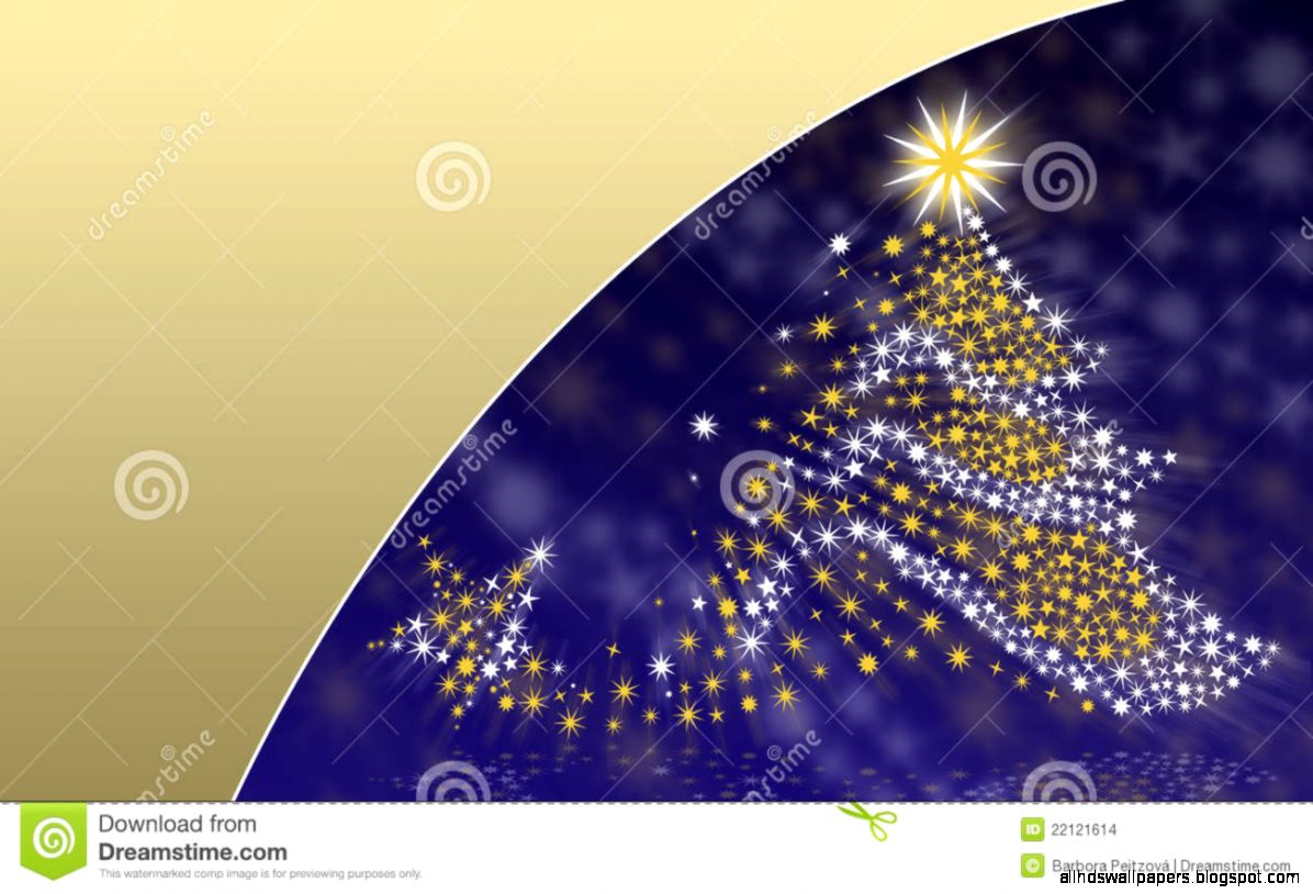 Christmas Tree On A Bluegold Background Stock Images Image Christmas Tree On A Bluegold Background Stock Images Image