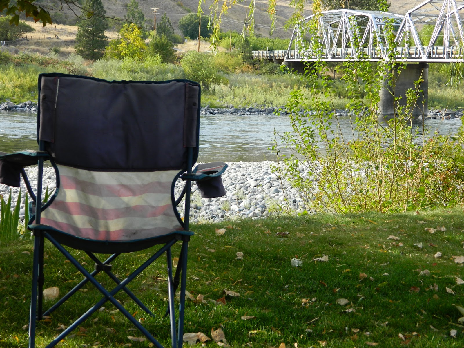 Girl Camping Discovery OffSeason Camping on the Salmon River